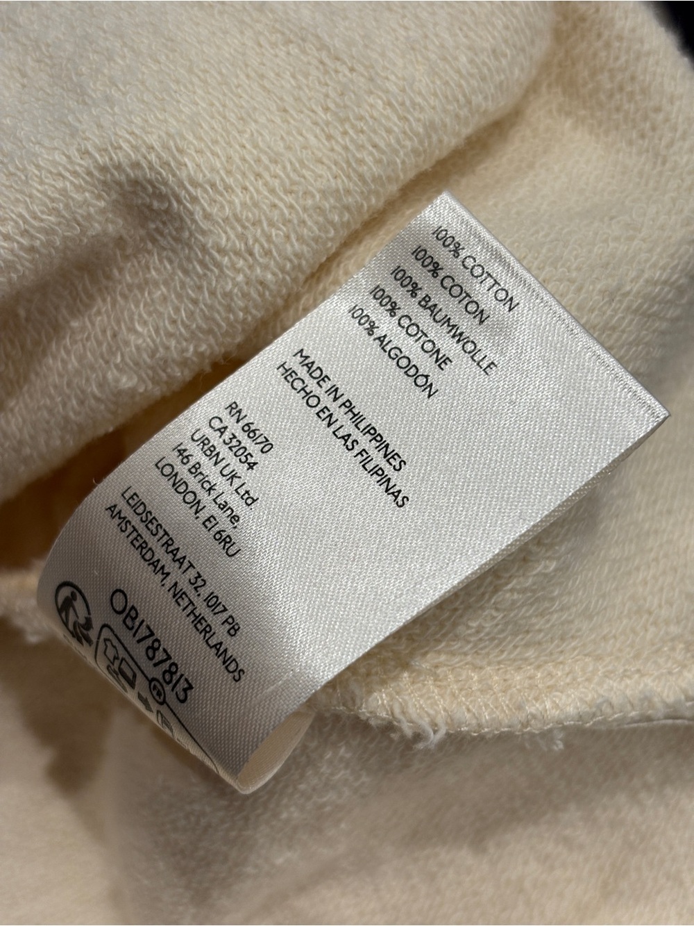 Pilcro by Anthropologie Ivory Knotted Balloon Sleeve Pullover M ❤️ - Picture 6 of 10